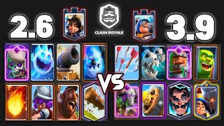 Hog Cycle 2.6 Vs Evo Battle Ram Evo Royal Recruits Most Annoying cheapest Deck