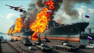 Shocking! Russia's largest port, Odesa, attacked by Ukrainian forces, 25 Russian soldiers killed