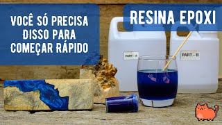 RESINA EPOXI PARA INICIANTES | O que vc precisa pra começar