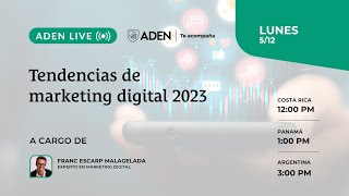 WEBINAR  | Tendencias de marketing digital 2023