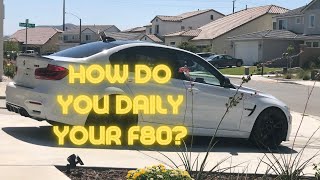 How do you daily your F80?