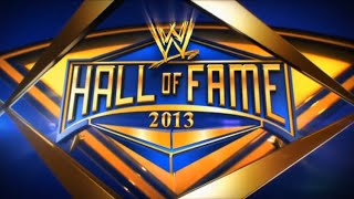 WWE Hall of Fame 2013 - Mick Foley, Bob Backlund, Trish Stratus, Booker T, Sammartino & Donald Trump