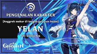 GENSHIN - Yelan (CV: Endou Aya) [Anggrek Mekar di tengah guyuran Hujan]