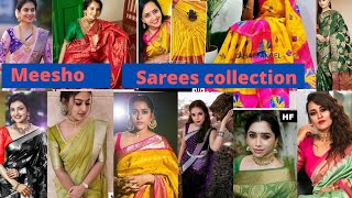 meesho sarees haul#lowprice&best quality#codes&prices#cod&free shipping, latest sarees collection