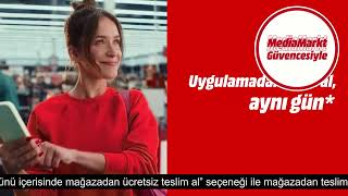 Çeşit çeşit teknolojiyi MediaMarkt uygulamasından satın al, mağazadan aynı gün teslim al!