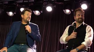 Alfie Boe & Michael Ball Q&A session at The Arts Club, Mayfair, London 07.02.20 (Question 3)