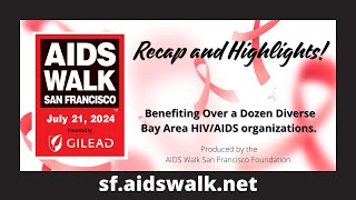 AIDS Walk San Francisco 2024 Highlights!