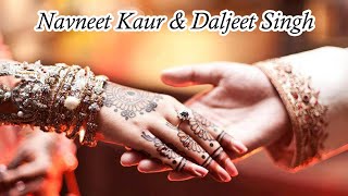 Wedding Ceremony of Navneet Kaur & Daljeet Singh || Krishna Studio Ghogra #kslive