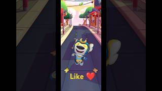 TOLKING TOM HERO DASH NEW CHALLENGE #tolkingtomherodash #shortsfeed #gaming