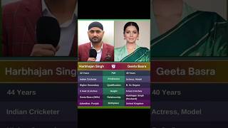 Harbhajan Singh 🆚 Geeta Basr