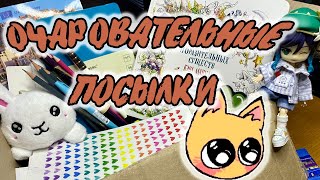 РАСПАКОВКА маленькой посылки с Алиэкспресса и ОГРОМНОЙ ПОСЫЛКИ СЮРПРИЗА ОТ @CaramelStripes