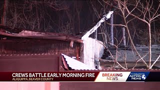 Overnight fire in Aliquippa