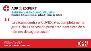 Pregúntele a un experto: Preguntas generales sobre la vacuna contra el COVID-19