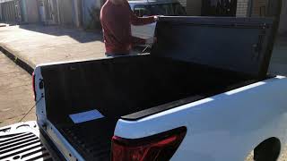 Quad-fold lid tonneau cover