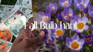 2024 Fall Bulb Haul | crocus | tulips | daffodils | fritillaries | & More