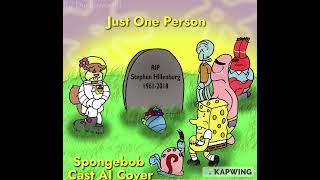 Just One Person Spongebob Cast AI cover