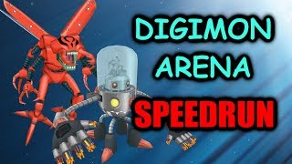 Digimon Arena (Speedrun) - All rounds.