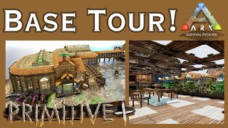 Prim Plus Base Tour! *New Build Design* Ark Survival Evolved