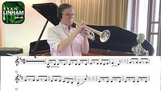 Trumpet Playalong - 14. Racing Jockey Rondo - 14 Character Pieces Trumpet PDF Sheet Music Download