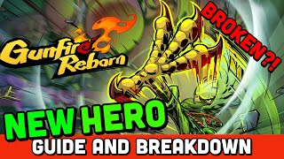 Gunfire Reborn NEW HERO Qing YAN! Guide and Breakdown Update 8.20!