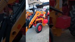 Mahindra 265 power plus with loader कम खर्च में लगवाए छोटे ट्रैक्टर पर लोडर #loader #highlights