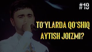 19-Savol: To'ylarda qo'shiq aytish joizmi? Ustoz Abdulloh Zufar