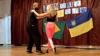 Leonardo Neves and Becky zouk demo 3 @ February Zouk School Kiev