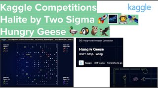 Kaggle Competitions: Halite by Two Sigma 🚀 and Hungry Geese 🦆