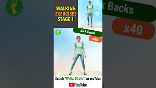 3 Stages of walking exercises walking 1000 steps @walksoflife5308 #walking #steps #weightloss