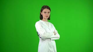 Doctor Green Screen footage free. Make your video!