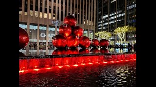 Radio City Music Hall to Rockefeller Center Christmas Tree Lighting 2021