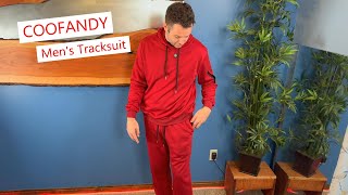 Coofandy Men's Tracksuit, comfortable with many pockets! #coofandy #tracksuit #mensclothing