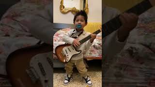 Hala Sige Bira!!  #shortvideo  #rocker #baby #guitarist #electricguitar