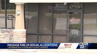 Statesboro police arrest 2 women in massage parlor prostitution sting