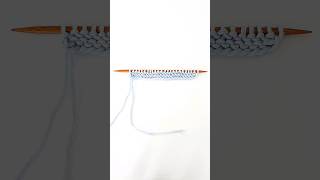 How to make the purl stitch