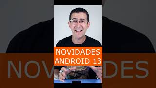 NOVIDADES DO ANDROID 13 #SHORTS