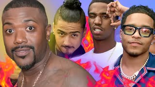 DIDDY'S SONS ATTACK RAY JAY to DEFEND Their FATHER (Chris Brown BREAKS UP Their FIGHT)