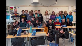 Classroom of the Month goes WILD with Mr. Paulo's grade 8s