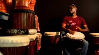 M'Bemba Bangoura plays Wula Drum #4085