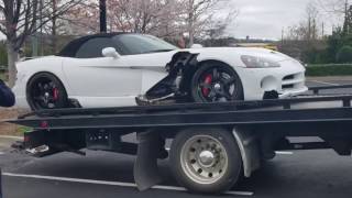 Dodge Viper CRASH!!!