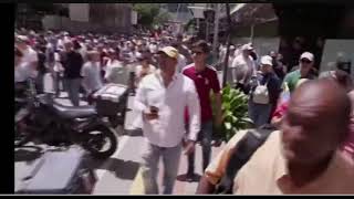 Marcha nacional en Venezuela contra el fraude electoral