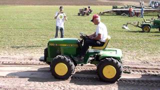 Articulating John Deere garden tractor (Plow Days 2012 are Oct 5 & 6)