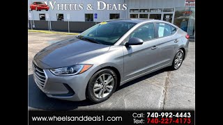 2018 Hyundai Elantra SEL With a 2.0L 4 Cylinder Engine