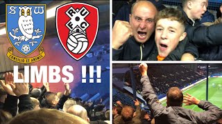 DERBY DAY LIMBS *VLOG* Sheffield Wednesday vs Rotherham United