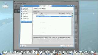 Configurar una carpeta compartida en VirtualBox