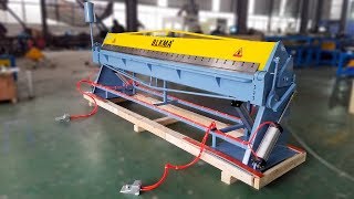 pneumatic folding/Bending machine Made in BLKMA Company To Korea