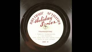 KIDS THANKSGIVING SONGS RECORD