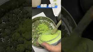 Grinding my own matcha in Japan! #subscribe #shorts #ytviral #