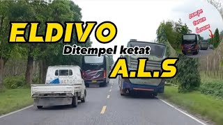 WOW...aksi ALS tempel ketat ELDIVO, Efek kesiangan jadi menggila 🔥