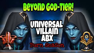 Supergiant ABX with Obelisk and judgment! Good tier character. Burn season || Marvel Future Fight